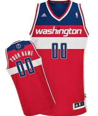 Men & Youth Customized Washington Wizards Red Jersey->customized nba jersey->Custom Jersey